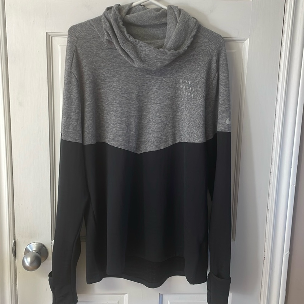 Nike Therma-FIT Element Run Division Men's Running Hoodie athletic pullover sz L